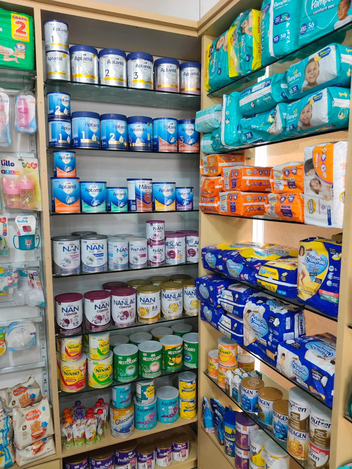 Fórmulas infantis e suplementos